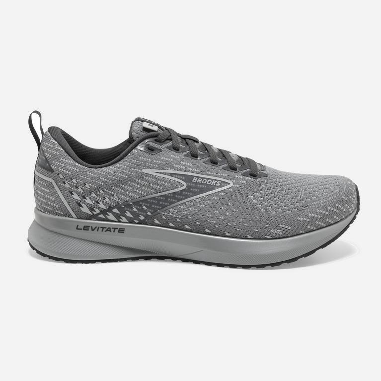 Brooks Levitate 5 Hardloopschoenen voor Dames Grijs /Zwart (AICOD-4653)